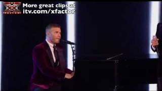 Marcus Collins and Gary Barlow She&#39;s Always A Woman xfactor final 2011