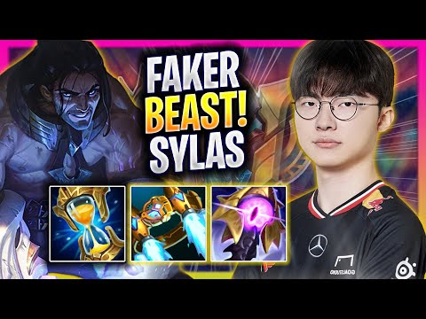 FAKER IS A BEAST WITH SYLAS! - T1 Faker Plays Sylas MID vs Syndra! | Season 2025