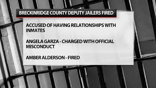 2 Breckinridge County deputy jailers fired for having relationships with inmates
