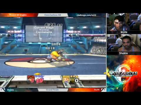 OverZaelous XII: Shokio (Roy, Olimar) vs. RUIN (Lucas) - Grand Finals