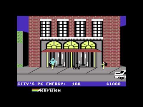 Pottyboy Plays Ghostbusters (Commodore 64)