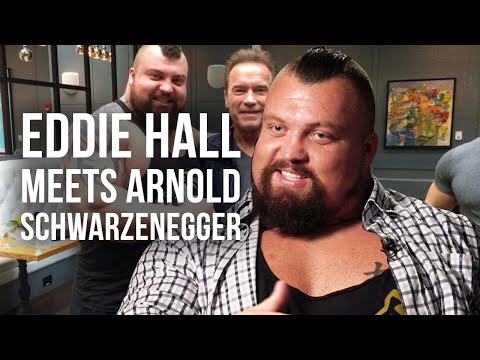 MEETING MY HERO: エディ・ホールがアーノルド・シュワルツェネッガーに会った時の最初の感想を語る (MEETING MY HERO: Eddie Hall Talks About His First Thoughts When He Met Arnold Schwarzenegger)