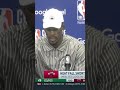 Jimmy Butler on Jayson Tatum: 'He’s a superstar' after series vs Celtics #shorts