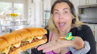 EATING ONLY MINI BRANDS for 24 hours challenge!