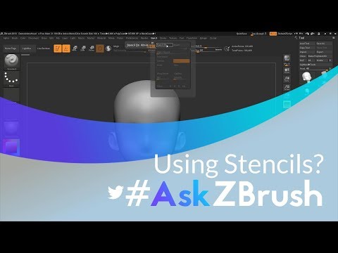 #AskZBrush: “How can I use Stencils?”
