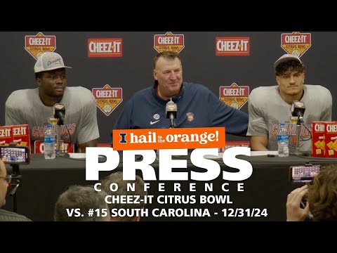 Illini Football | Cheez-It Citrus Bowl Postgame Press Conference 12/31/24
