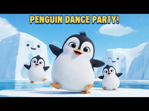 Penguin Shake Your Booty! | Fun Dance Song for Kids | @GogglyBootyShakeIsland