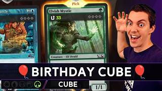 🎂 It's My Birthday And I'll Draft Green If I Want To! 🎂 - Arena Cube Draft