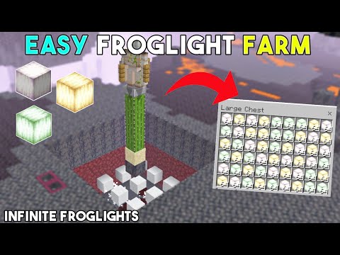 EASY FROGLIGHT FARM IN MINECRAFT BEDROCK 1.19(MCPE/XBOX/PS4/WINDOWS/NINTENDO)|| Mishra Gaming