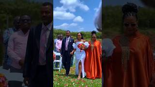 Mom and Dady Escorting daughter on her wedding day | Outdoor wedding #bestweddingever #newlyweds