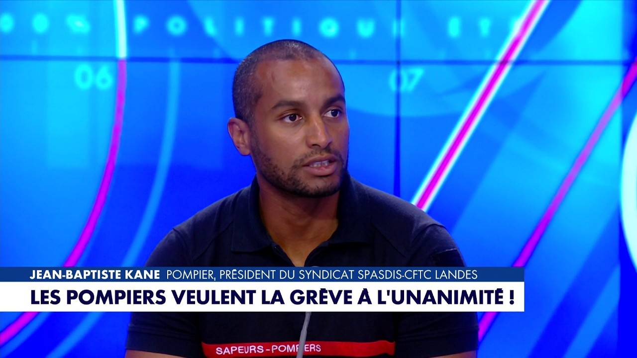 Illustration: Pompiers en grève : 9 syndicats unis face à Nuñez