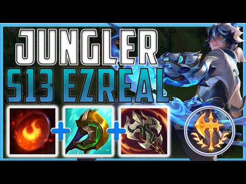 TURNING THIS ADC INTO AN CRAZY JUNGLER WITH SEASON 13 ITEMS!! - Ezreal Jungle | Season 13 LoL