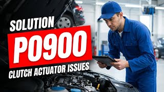 HOW TO FIX P0900 OBD II ERROR CODE - Clutch Actuator Circuit Open Issues And Repairs