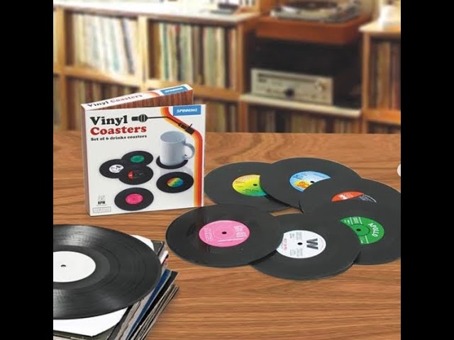 Vídeo relacionado con ANATTASOUL 9Pcs Ama De Casa Retro Posavasos Madera, Posavasos De Madera, Reutilizables, Redondos, Drink Coasters, Taza para Café, Bar, Cocina, Restaurante