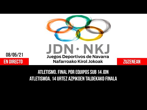 Atletismo. Final por equipos sub 14 JDN