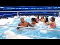 The Rock Vs Bikini Wrestlers WWE Turns Into A Wild Water Park