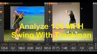 126 MPH Swing Analyzed on Trackman