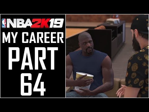 NBA 2K19 - My Career - Let's Play - Part 64 - "Shaq Eating BBQ Chicken" | DanQ8000