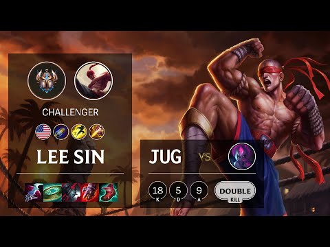 Lee Sin Jungle vs Evelynn - NA Challenger Patch 11.24b