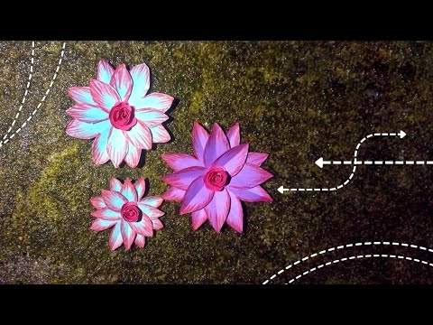 How to make flowers with paper🌸 Craft with Umama.
