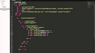 Twitter Bootstrap Tutorials: Navigation pt.1 - Lesson 2: Creating a Homepage