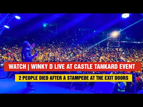 WATCH | ZRP STOPS WINKY D'S PERFORMANCE ,2 PEOPLE DIED AT CASTLE TANKARD EVENT | ENTERTAINMENT ZONE