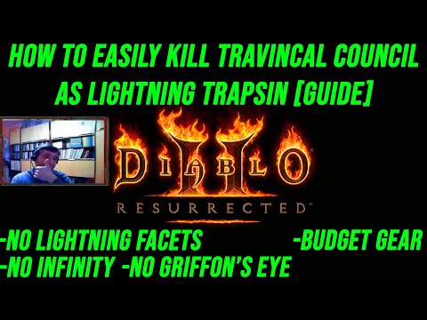 Travincal Council Is Destroyed By Lightning Trapsin Even Without Infinity In Diablo 2 Resurrected