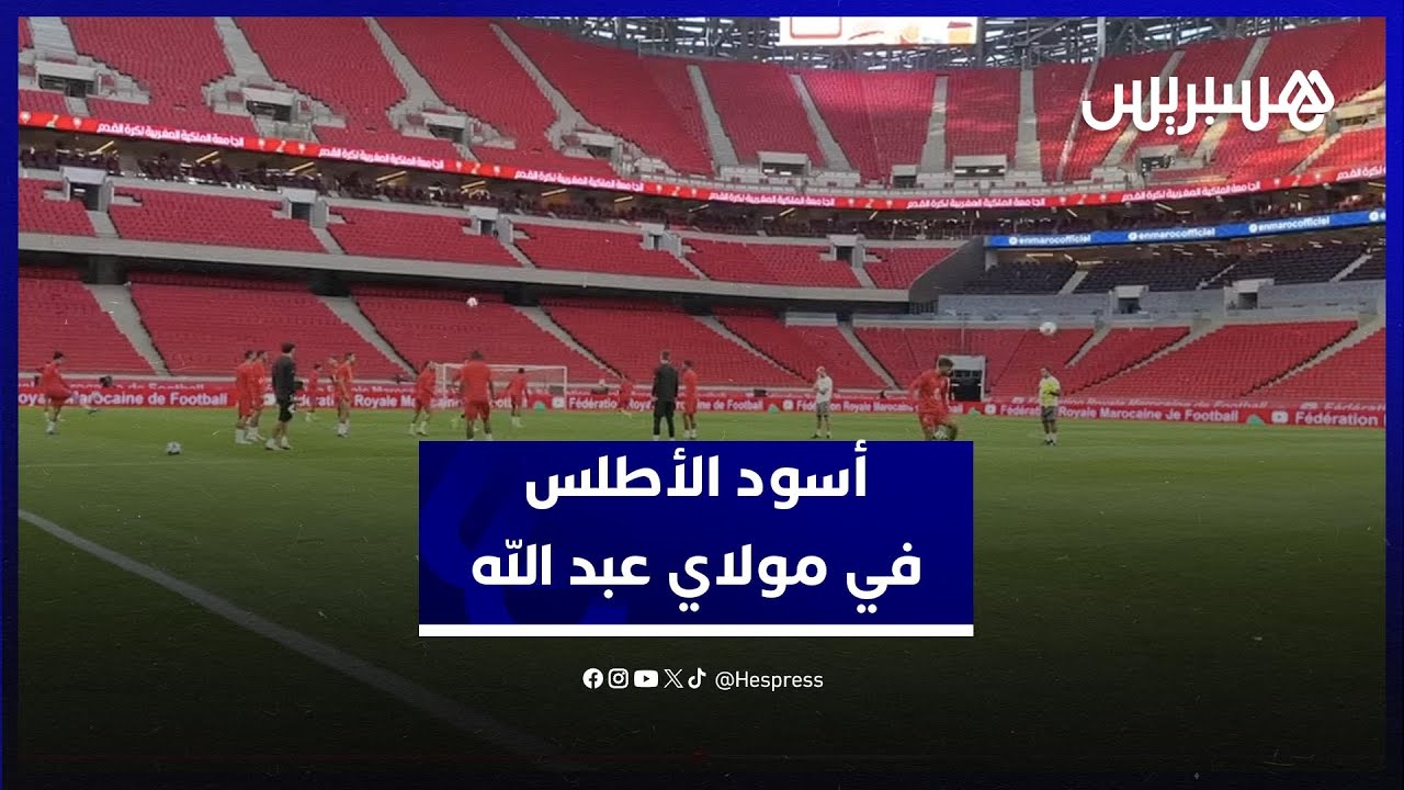 الأسود يظهرون أمام الكاميرات في حصة تدريبية مفتوحة.. طالبي يعبر عن فخره والعيناوي يشيد بالاستقبال thumbnail