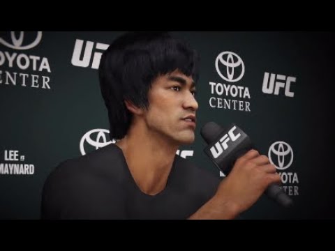 UFC 3 Career Mode All Cinematic Cutscenes "G.O.A.T. The Movie" (Bruce Lee)