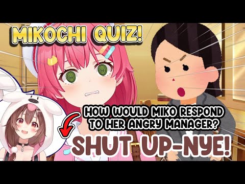 Holomems Lose It Over Miko's Hilarious Quiz