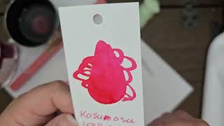 Kosumosu Ink Review Pilot Iroshizuku Fountain Pen Ink
