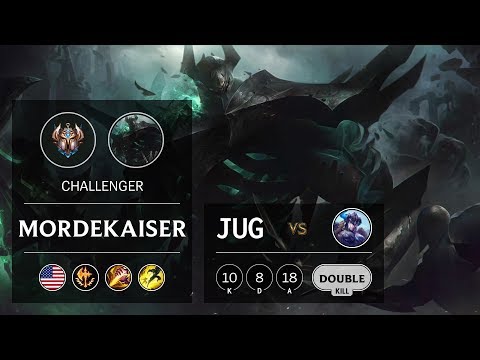 Mordekaiser Jungle vs Sejuani - NA Challenger Patch 9.15