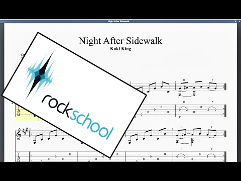 Night After Sidewalk (2019) Rockschool Grade 7 Acoustic Guitar