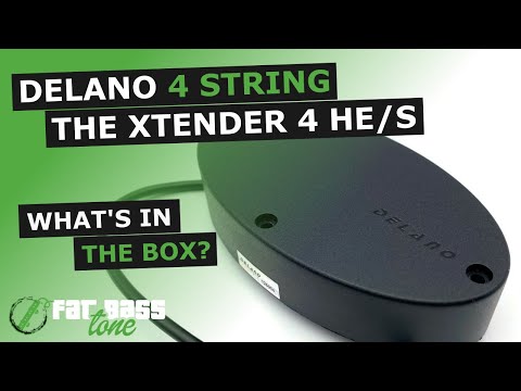 Delano The Xtender 4 HE/S 4 String Pickup: What’s In The Box (A Close-Up Look)