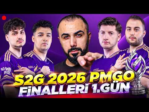 🔴 S2G E-SPOR 2026 PMGO FİNALLERİ 1. GÜN MAÇLARINI İZLİYORUZ! | PUBG Mobile