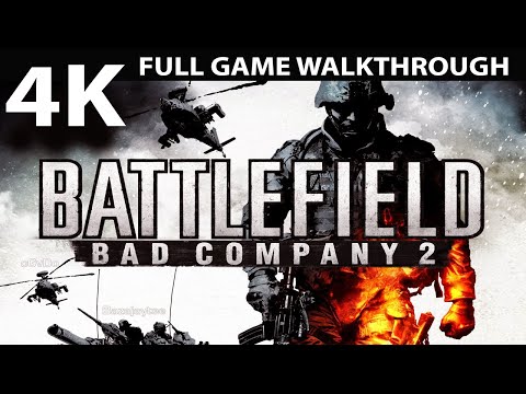 Battlefield Bad Company 2 Full Game Walkthrough - No Commentary (PC 4K 60 FPS)