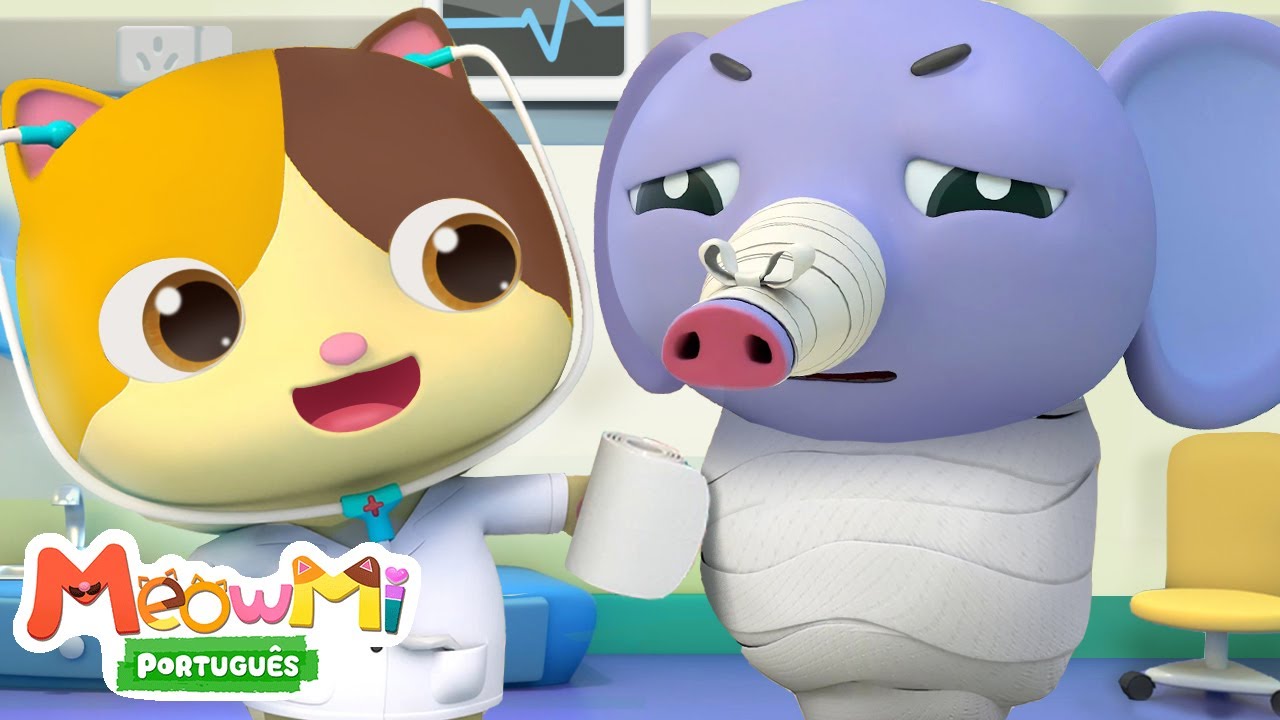 🐱 Show da Família Gato - Bebê Mimi Vai ao Médico 🏥 | +Completo | Desenhos Animados