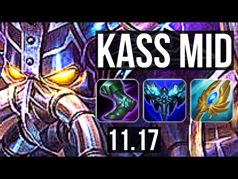 KASSADIN vs LISSANDRA (MID) | Quadra, 66% winrate, 17/5/8, Dominating | BR Master | v11.17