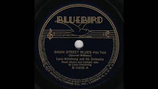 Basin Street Blues - Louis Armstrong and His Orchestra - 1933 - HQ Sound