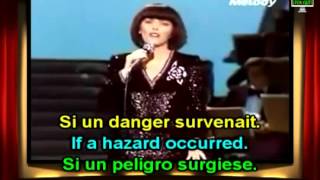 Mireille Mathieu Une Femme amoureuse French &amp; English Lyrics Paroles