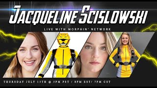 Jacqueline Scislowski (Yellow Beast Morpher Ranger) Live Stream Interview video