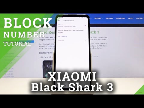 How to Block Number in XIAOMI Black Shark 3 – Create Blacklist