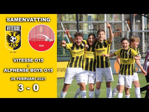 Samenvatting Vitesse O15 - Alphense Boys O15 26 februari 2022