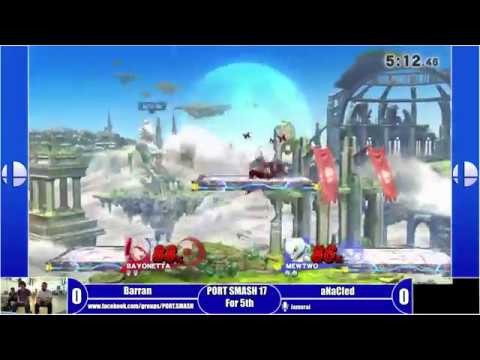 PORT SMASH 17 - Singles Pro Bracket - Barran (Bayo) Vs aNaCled (Mewtwo)