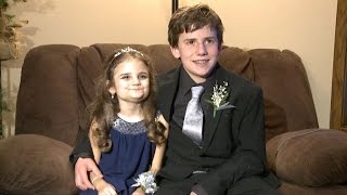 Big Brother Takes His 10-Year-Old Sister Dying of Cancer To School Dance