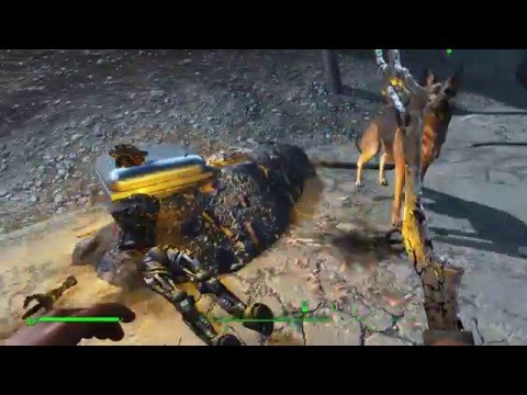 Fallout 4 Melee Only Survival Difficulty - Catching up with Kellog! Ep 53