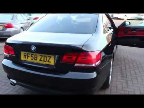 BMW 320D SE Coupe Finished In Black Sapphire At Rix Motor Company