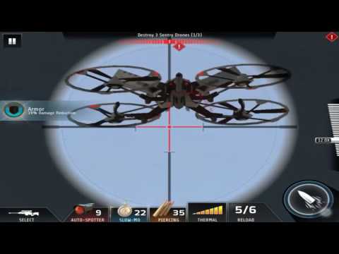 Kill Shot Bravo Region 22 Primary Mission 38 - Destroy 3 Sentry Drones