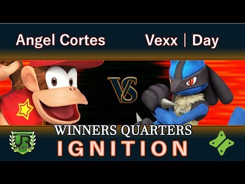 Ignition #33  WINNERS QUARTERS - Angel Cortes (Diddy Kong) vs Vexx | Day (Lucario)