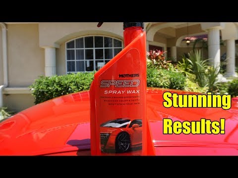 Mother's Speed Spray Wax Review on my Nissan GTR 2018.
